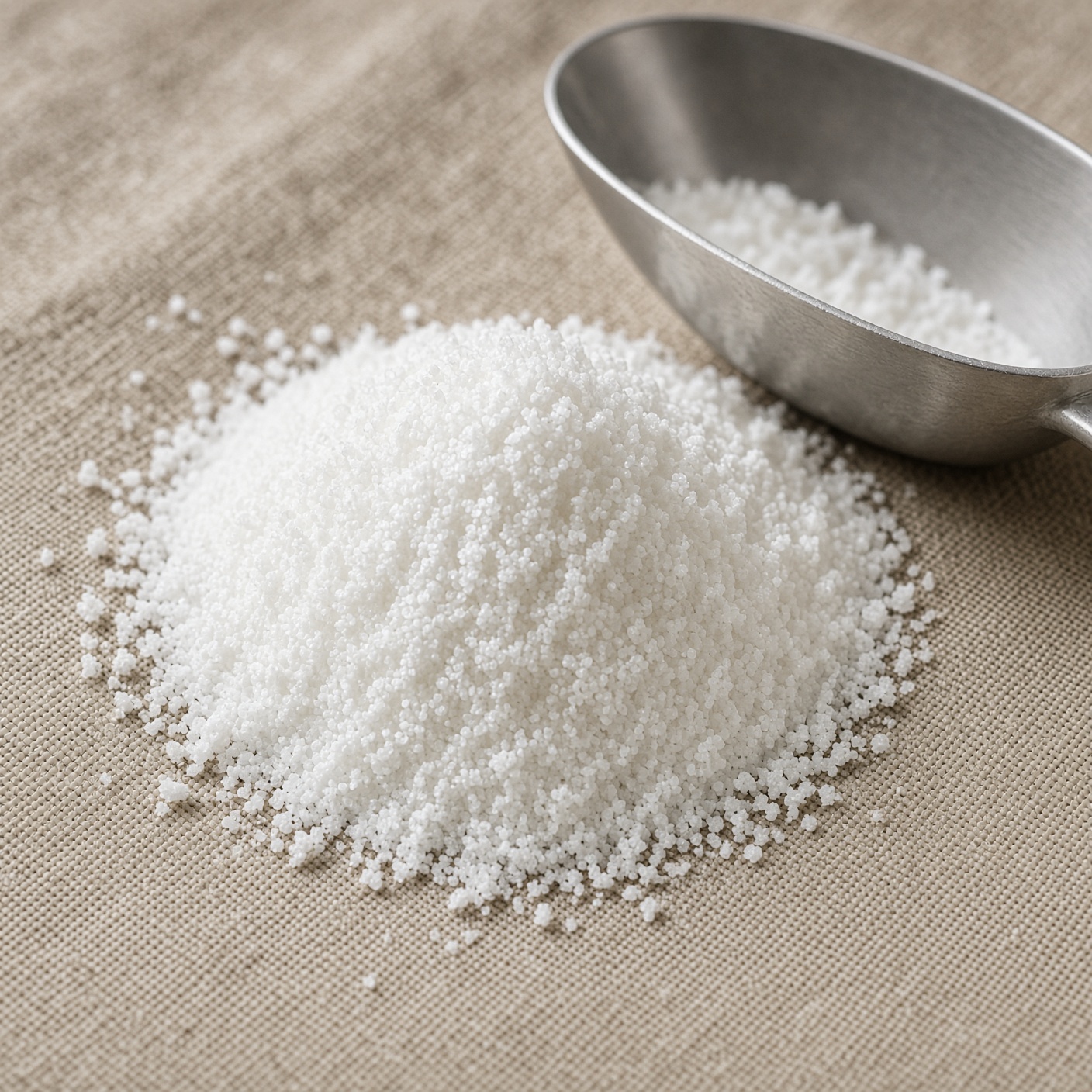 Macro of micronized creatine powder